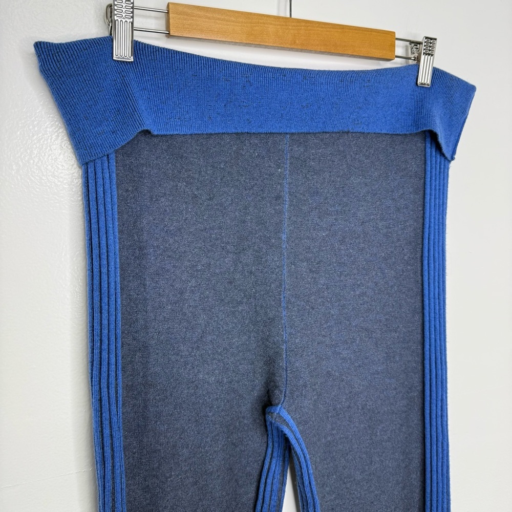 ANTHROPOLOGIE Daily Practice Knit Two Tone Leggings - Picture 3 of 8